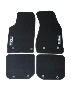 Alfombrillas coche alta calidad a medida audi a4 b5 1996-11.2001 todos los modelos Foto 1 de 2