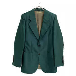 GUCCI 703045 Green single 2 button tailored jacket Jacket 44 green - Picture 1 of 10