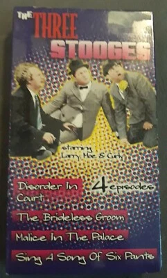 The Three Stooges (VHS, 2000) - Image 1 of 2