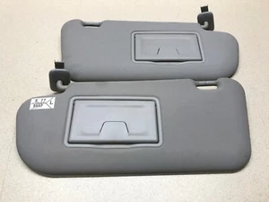 2004-2009 MAZDA 3 DRIVER & PASSENGER SET PAIR SUN VISOR SHADES GRAY VISORS - Picture 1 of 4
