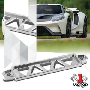 Silver 220mm/190mm Aluminum Auto Car Battery Tie Down Mount Bracket Brace Bar - Picture 1 of 2