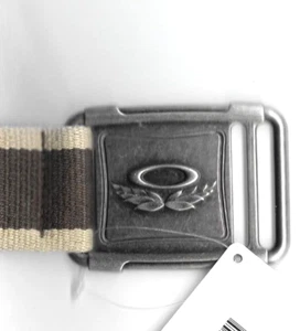 OAKLEY WEB GÜRTEL MIT SCHNALLE FARBE NEU KHAKI S NEU MIT ETIKETT - Bild 1 von 6