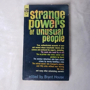 Strange Powers Of Unusual People 1963 Ace Books - Imagen 1 de 10