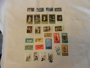 Lot of 27 East Germany Stamps from 1977 Rubens Art, Sports, Animals, More - Picture 1 of 5
