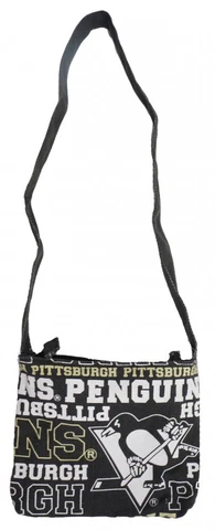 Pittsburgh Penguins NHL Wordmark Canvas Hip Tote Bag Cover