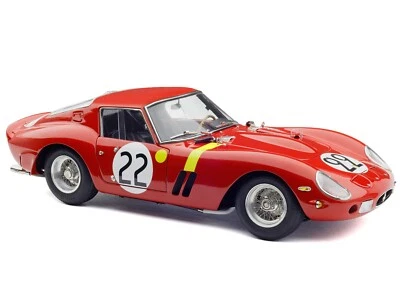 FERRARI 250 GTO #22 3RD PLACE "24H OF LE MANS" 1962 1/18 DIECAST BY CMC M-253 - Image 1 of 4