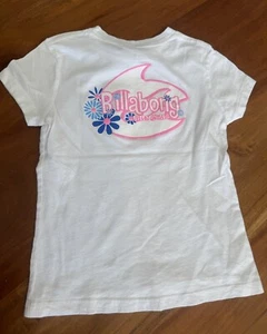 Billabong Billy Girl Tee Medium Girls Vintage Y2k Surf Fits Teen XS petite - Picture 1 of 5