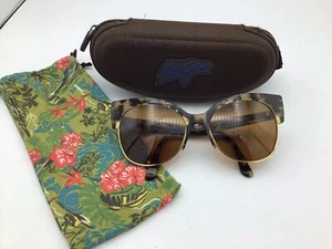 Maui Jim Italy MARIPOSA MJ817-10L 56-20-145 Tortoise Sunglasses Frames Only SG2 - Picture 1 of 7