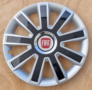 🧿New 14" wheel trims to fit Fiat 500 🧿+ badges - Picture 1 of 9