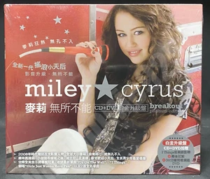2009 Miley Cyrus/Hannah Montana Breakout Taiwan Ltd Slipcase Promo CD+DVD Sealed - Picture 1 of 13