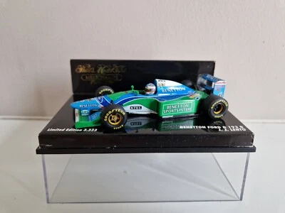 Minichamps 1/43 Benetton Ford B193B J.J. Lehto - 1994 - 430941006 - Immagine 1 di 4