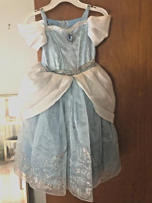 Disney Store Up Cinderella Dress & Wand- Size 4 - Image 1 of 2