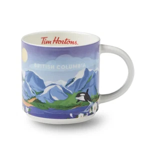 Tim Hortons British Columbia (16oz) Ceramic Mug 2025 Canada Travel Collection - Bild 1 von 6