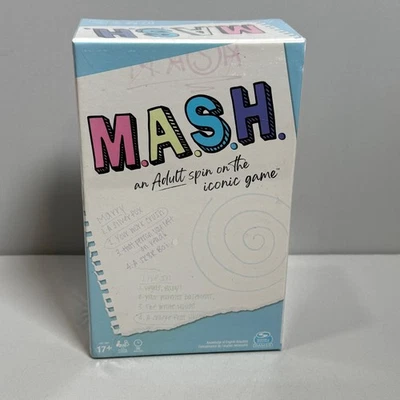 MASH Party Game by Spin Master 2020 Adult Game NEW Sealed - Image 1 of 4