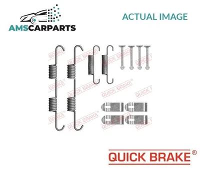 BRAKE DRUM SHOES FITTING KIT REAR 105-0077 QUICK BRAKE NEW OE REPLACEMENT - Image 1 of 4