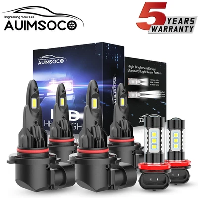 Faro LED alto bajo + bombillas antiniebla para Chrysler 200 sedán 4 puertas 2016-2017 Foto 1 de 4