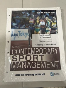 Contemporary Sport Management Loose Leaf 8th Edition SEALED Access Code Enclosed - Bild 1 von 6