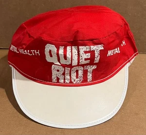 Quiet Riot - Metal Health - RARE novelty painter's cap - NEVER USED - Picture 1 of 2