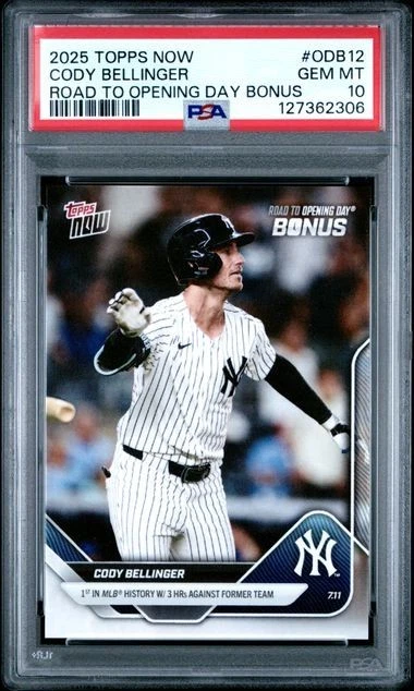 Cody Bellinger 10 Graded Baseball Sports Trading Cards