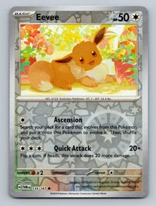 Eevee 135/167 S&V Maschera del Crepuscolo Pokémon TCG (REVERSE HOLO - Foto 1 di 2