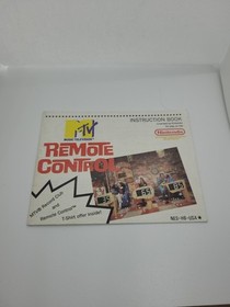 MTV Remote Control (Nintendo NES) Booklet / Manual Only