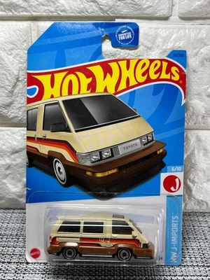 风火轮 HW J-Imports 6/10 1986 丰田 Van 95/250 棕色 — 第 1/4 张图片