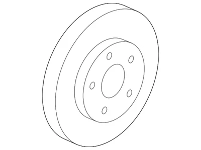 Genuine GM Disc Brake Rotor 26478135 - Image 1 of 2