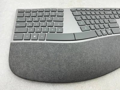 Microsoft Surface Wireless Ergonomic Bluetooth Grey Keyboard Model 1786 FREE S/H - Image 1 of 4