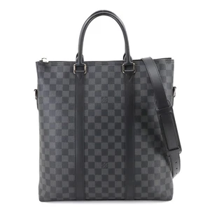 LOUIS VUITTON Damier Graphite Anton Tote 2way Shoulder Bag N40000 Purse 90297418 - Picture 1 of 10