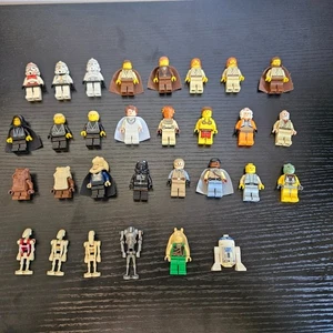 Rare Lego Star Wars Minifigure Lot Great Collection; Jedi, Sith, Clones, Droids - Picture 1 of 7