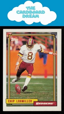 Chip Lohmiller 1992 Topps #229 Washington Redskins - Image 1 of 2