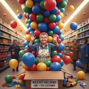 500 LARGE PLAIN BALONS BALLONS HELIUM BALLOONS Birthday Wedding BALOONS PARTY - Picture 1 of 2