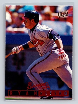 1995 Fleer Ultra - Ryan Klesko #349 - Image 1 of 2