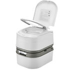 6.34GAL Portable Potty Toilet Outdoor Camping Travel Mobile Flush Toilet w/Paper
