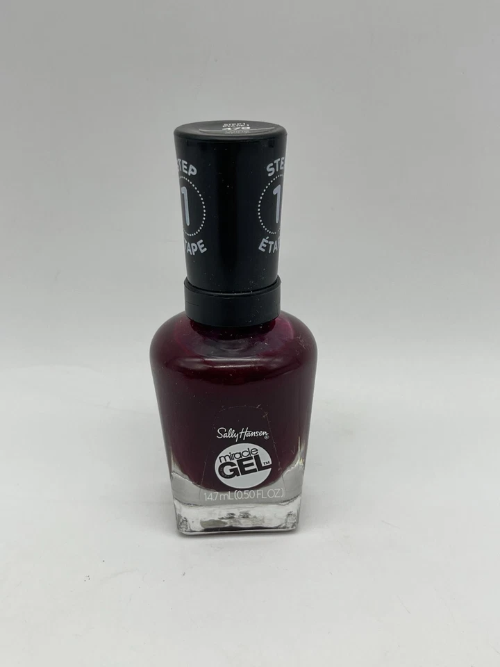 Sally Hansen Miracle GEL Nail Polish Wine Stock 479 0.5 FL Oz