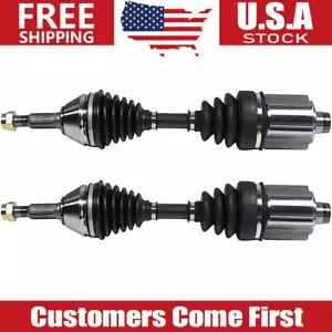 For Saturn Ion 2.2L Auto Trans 2005-2007 Front LH & RH Pair CV Axle Shaft - Picture 1 of 7
