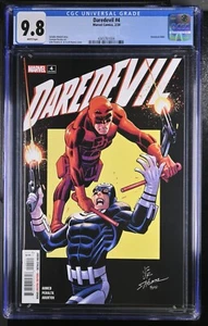Daredevil #4 CGC 9.8 John Romita Jr. Bullseye Cover A Marvel 2023 White Pages - Picture 1 of 2
