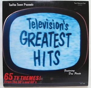 TELEVISION'S GREATEST HITS / 65 TV THEMES FROM THE 1950's & 60's / DOUBLE LP SET - Bild 1 von 2