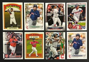 Jose Ramirez Baseball Card Lot 8 Different Cards Topps Heritage Bowman Cleveland - Picture 1 of 2