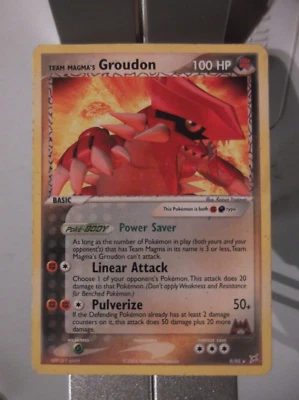 020PK14 - Magma's Groudon- 14/95 - Magma vs Aqua - Rare  - Image 1 of 2