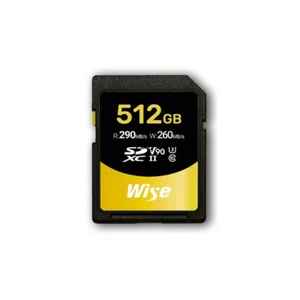 Wise SDXC UHS-II V90 512GB - Picture 1 of 3