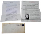 Vintage HANDWRITING ANALYSIS Report Letter Advertising Dorothy Sara New York