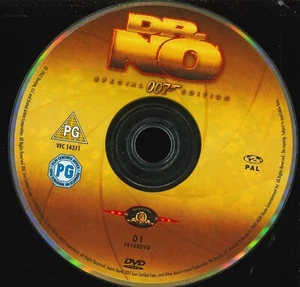 James Bond 007 Dr. No (1962) Special Edition DVD, Disc Only, Sean Connery - Picture 1 of 1