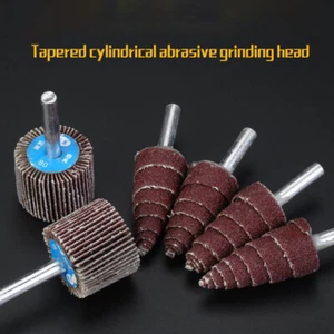 Flap Wheel Discs Sanding Abrasive Sandpaper for Drill 6mm Shank Diameter 30/20mm - Picture 1 of 11
