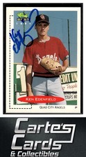Ken Edenfield 1991  Classic Best #260 Quad City Angels TTM/IP Signed Autographed