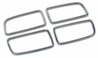 Juego de 4 molduras cromadas calibre billet CA0009SC, se adapta a Chevrolet Camaro 2010-13 Foto 1 de 2