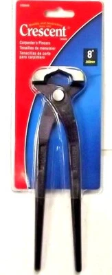 Pinzas de extremo de carpintero de junta sólida Crescent GG08HN 8" Foto 1 de 3