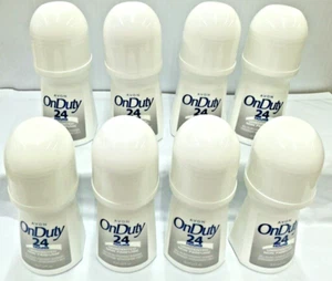 8-Avon ON DUTY 24 HOURS UNSCENTED  Roll-on Deodorant 2.6oz - Picture 1 of 1