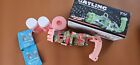 Pink Gatling Electric Light Bubble Gun Lights & Accessories Garden Indoor Toy 