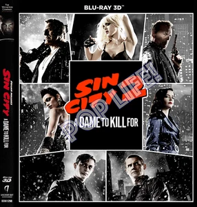 Sin City 2: A Dame to Kill For 3D (3D Blu-ray) *Custom Cover* No Movie! - Picture 1 of 2